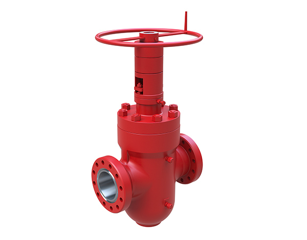 Flat gate valve